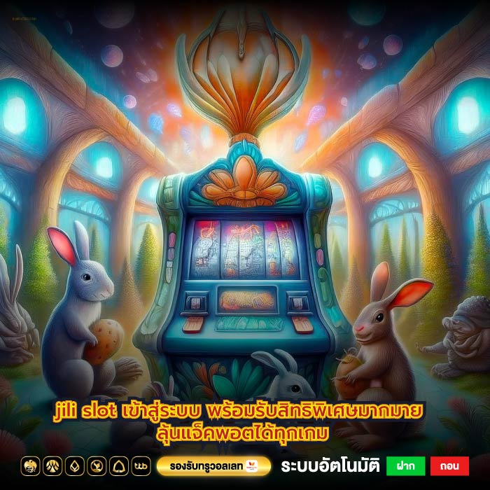 jili slot เข้าสู่ระบบ พร้อมรับสิทธิพิเศษมากมาย ลุ้นแจ็คพอตได้ทุกเกม